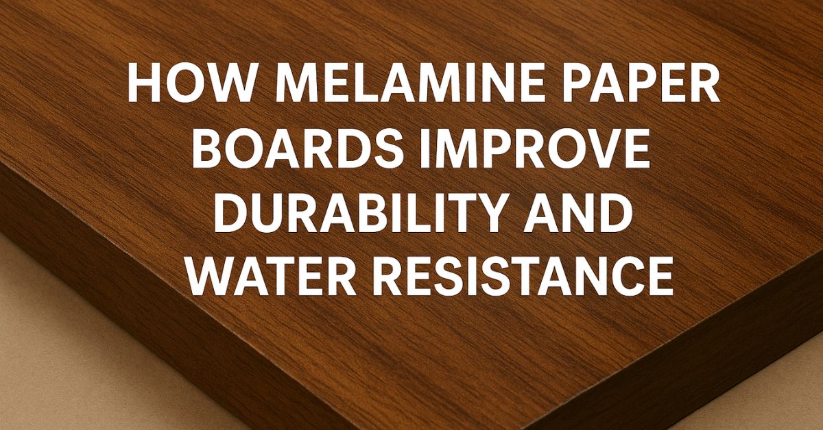 melamine paper board