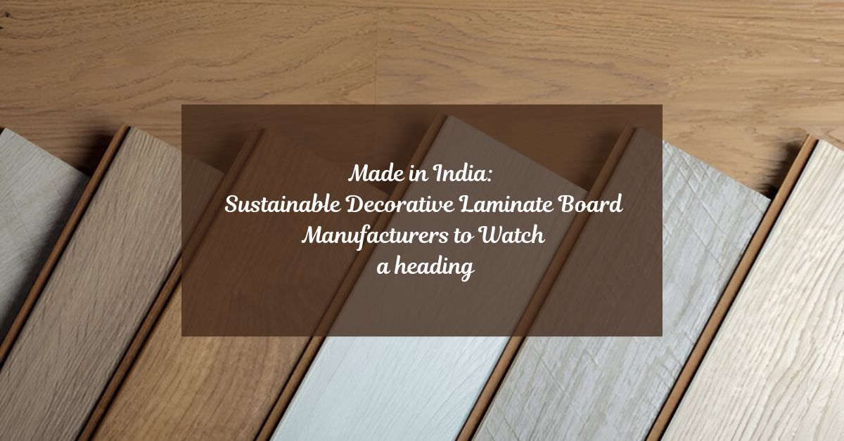 Decorative Laminated Board